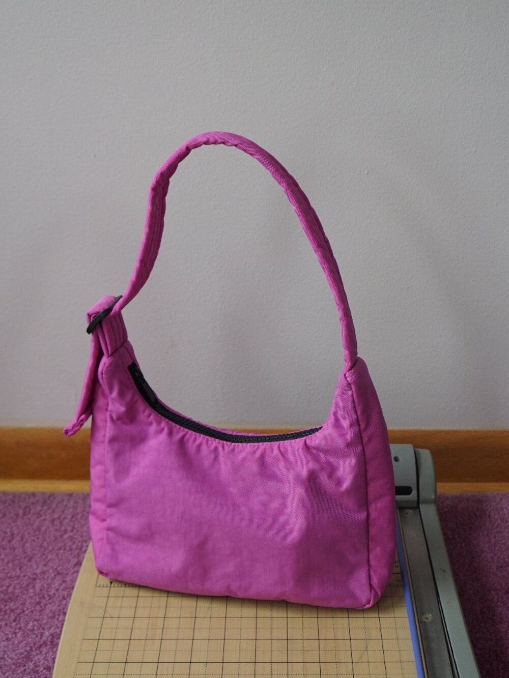 Baggu mini shoulder bag pink